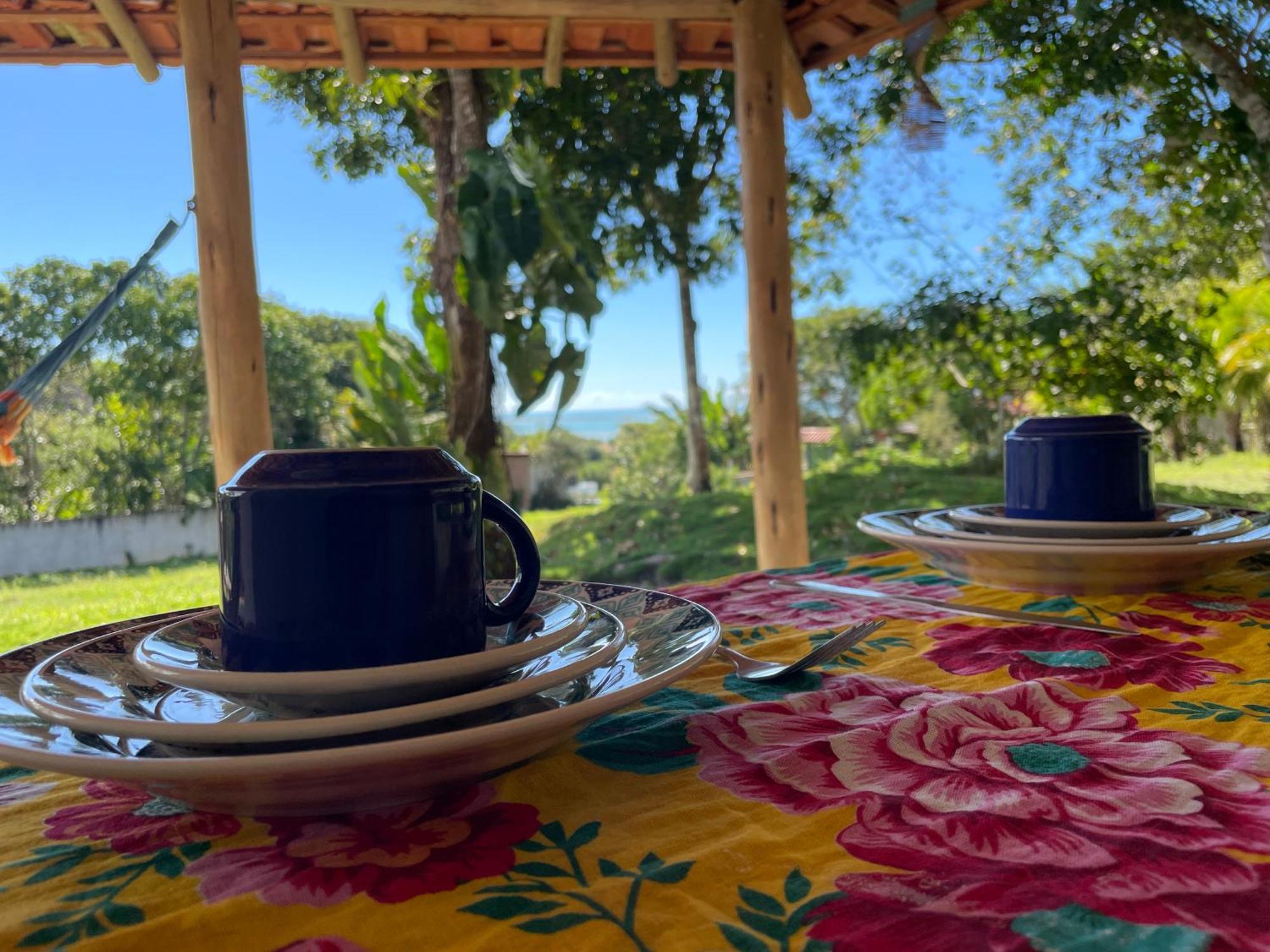 Canto Do Mar - Chales Com Vista Pro Mar - Cumuruxatiba Eksteriør billede