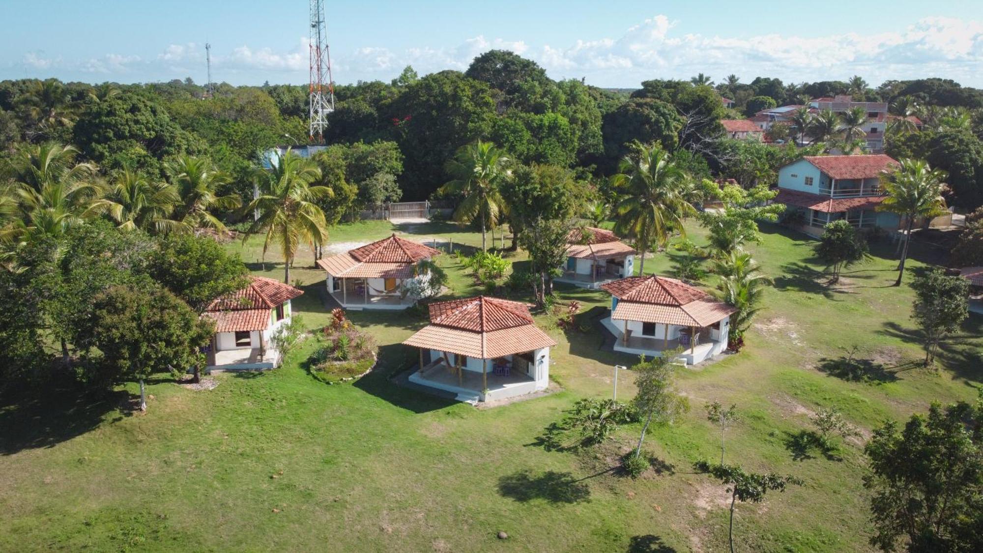 Canto Do Mar - Chales Com Vista Pro Mar - Cumuruxatiba Eksteriør billede